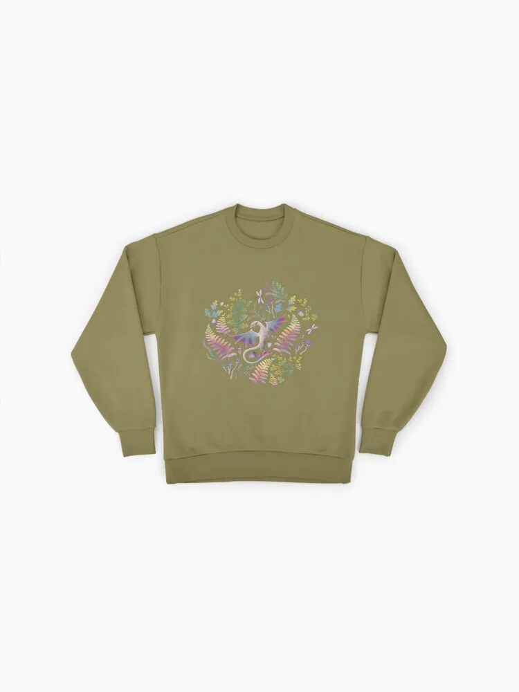 Mythical Winged Goddess Art Sweatshirt