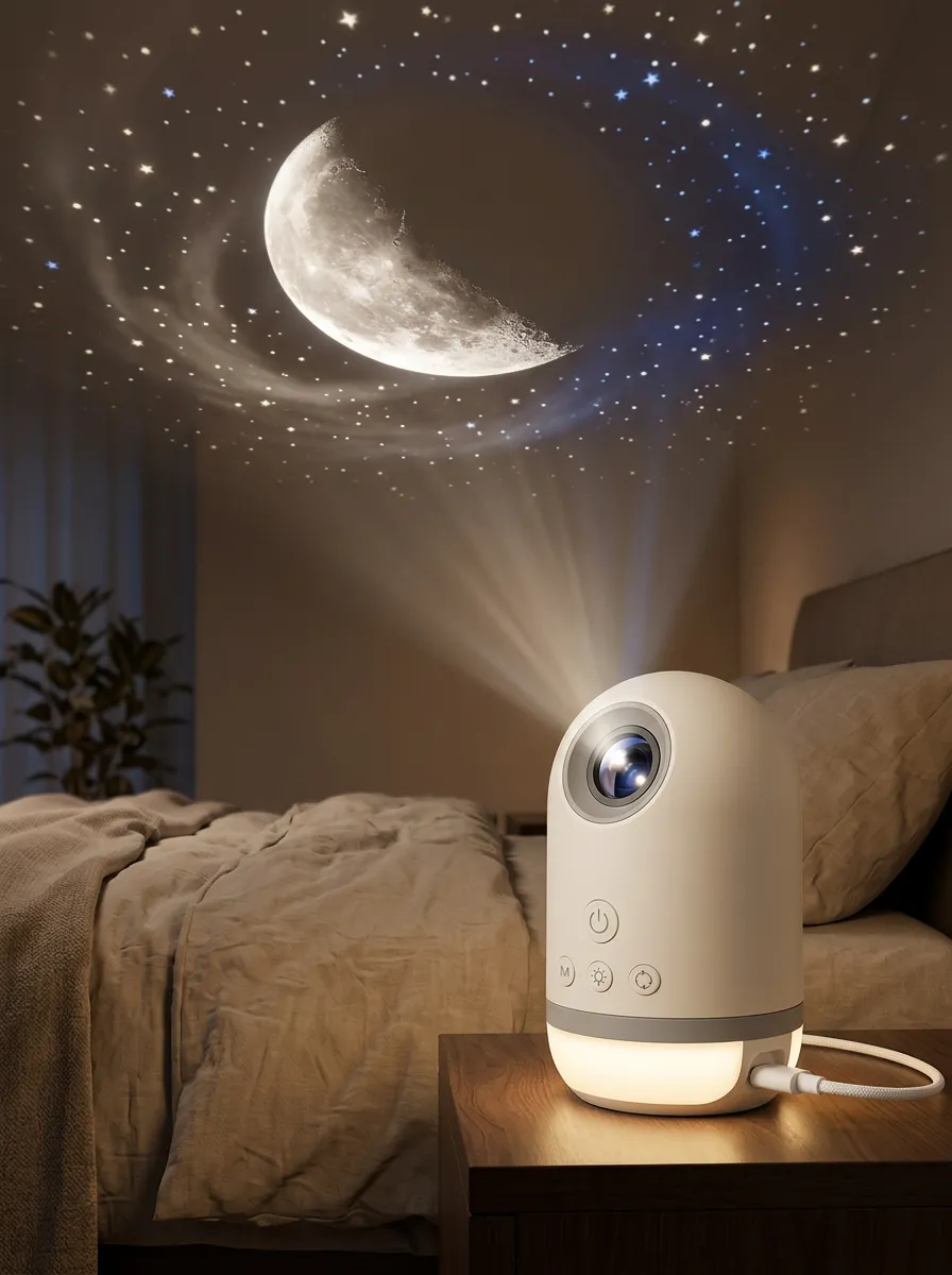 Moon Starry Sky Projector Night Light