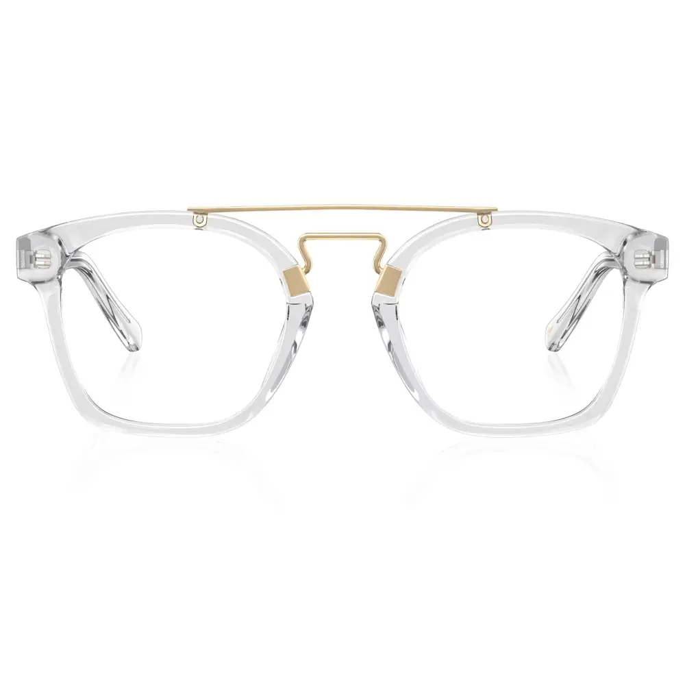 Casual Aviator Full Rim Acetate Blue Light Eyewear