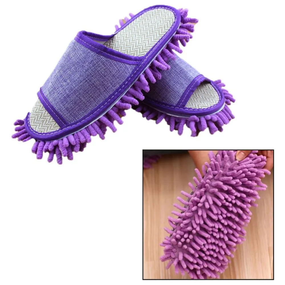 1 Pair Multi-Functional Cleaning Slippers