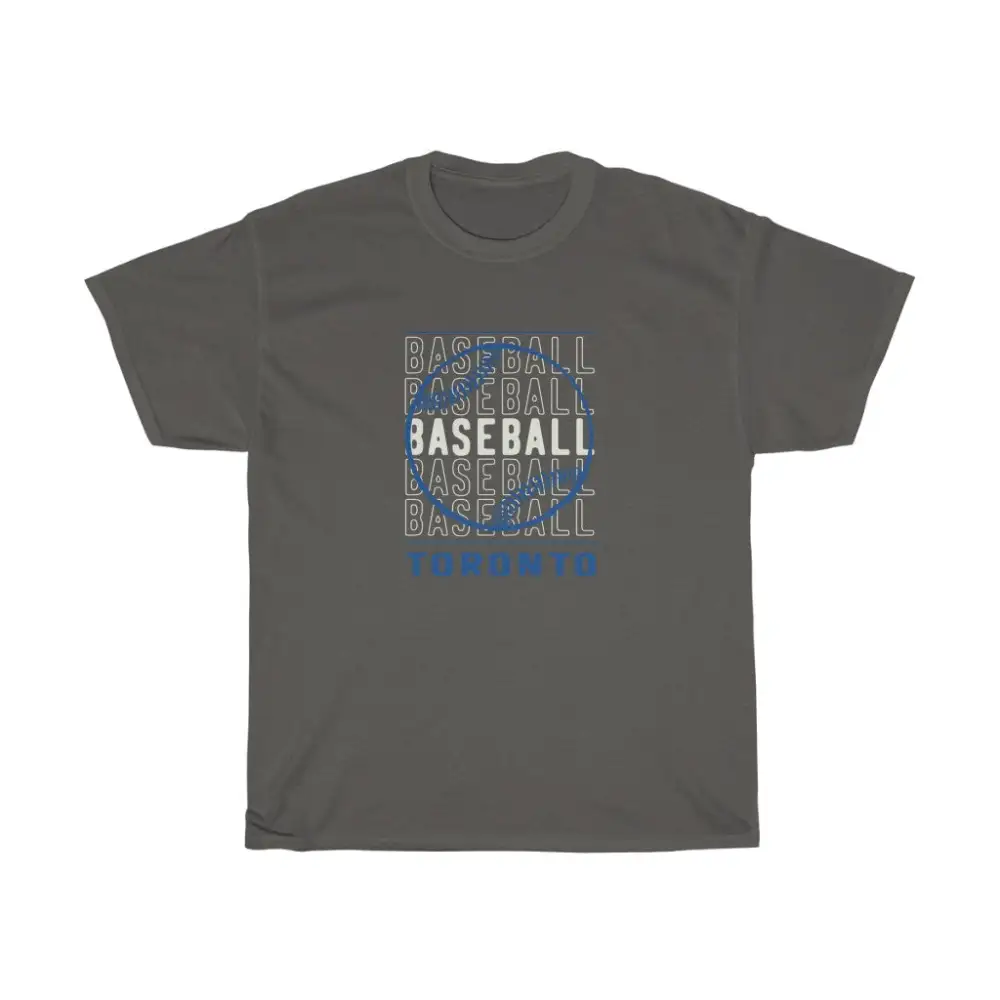 Baseball Toronto with Baseball Graphic T-Shirt