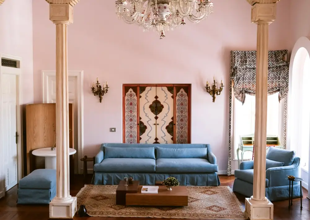Linen Upholstered Sofa