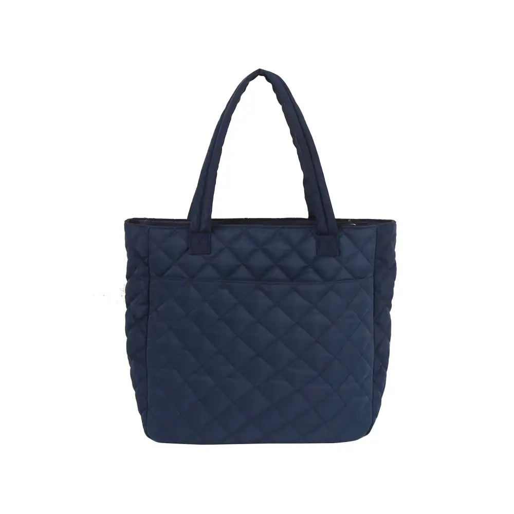 Quilted Carry All Tote Bag