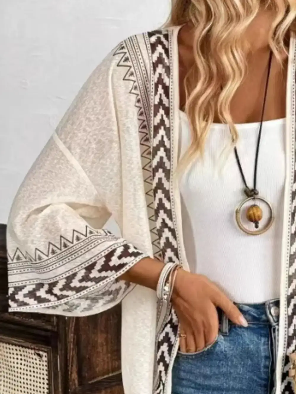 Open Front Cardigan