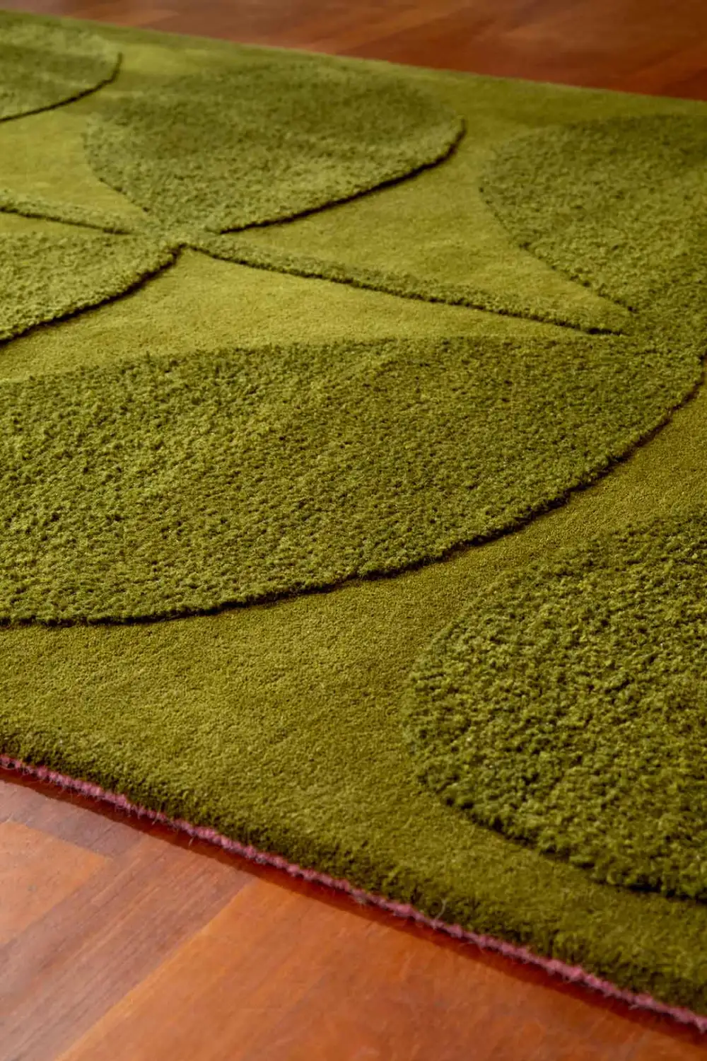 Wool Tufted Floral Versatile Area Rug