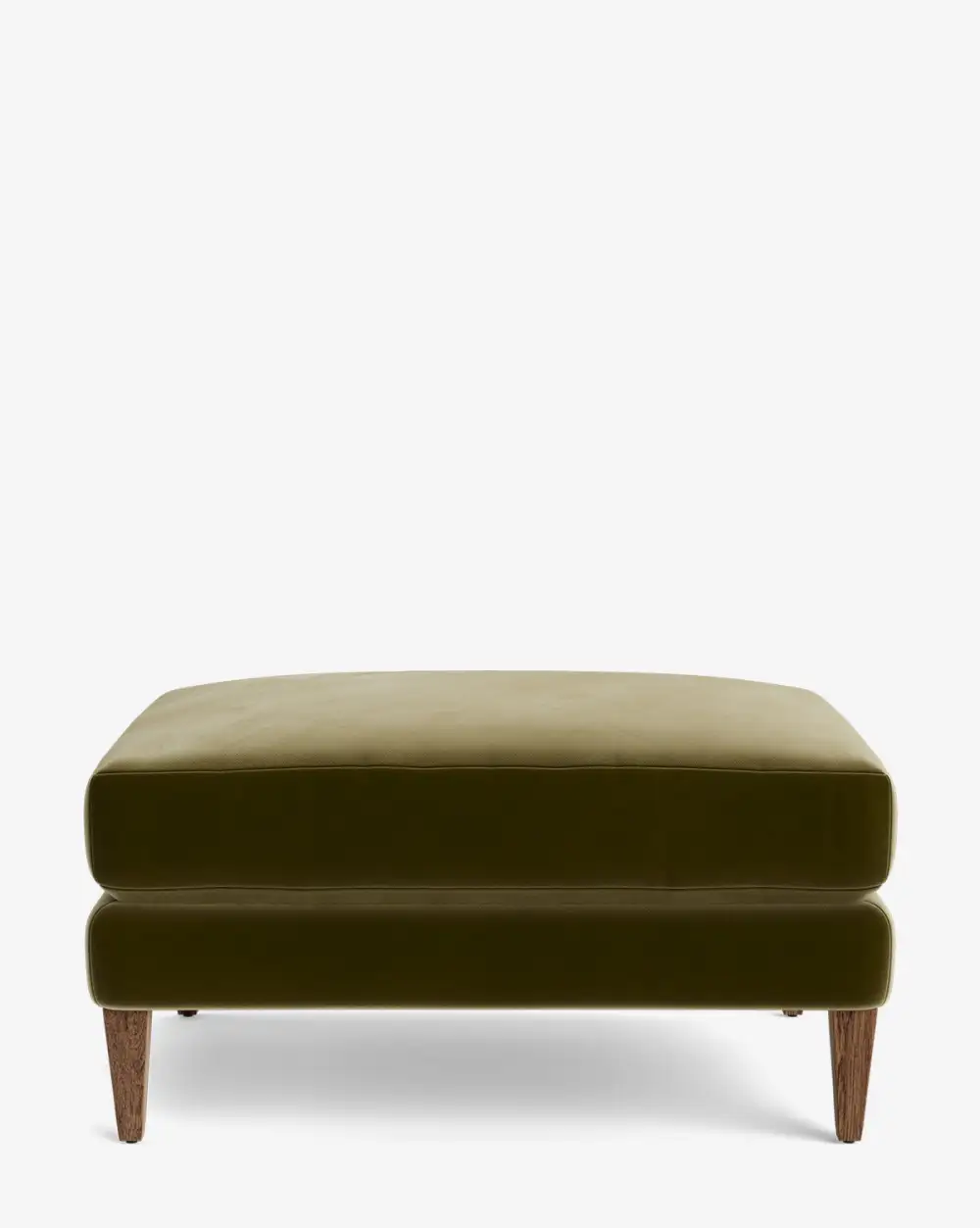 Modern Oak Ottoman