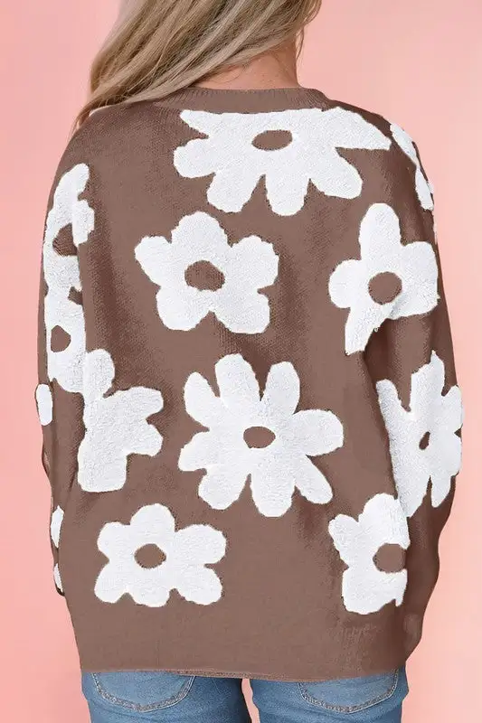 Retro Bloom Sweater Sweatshirt