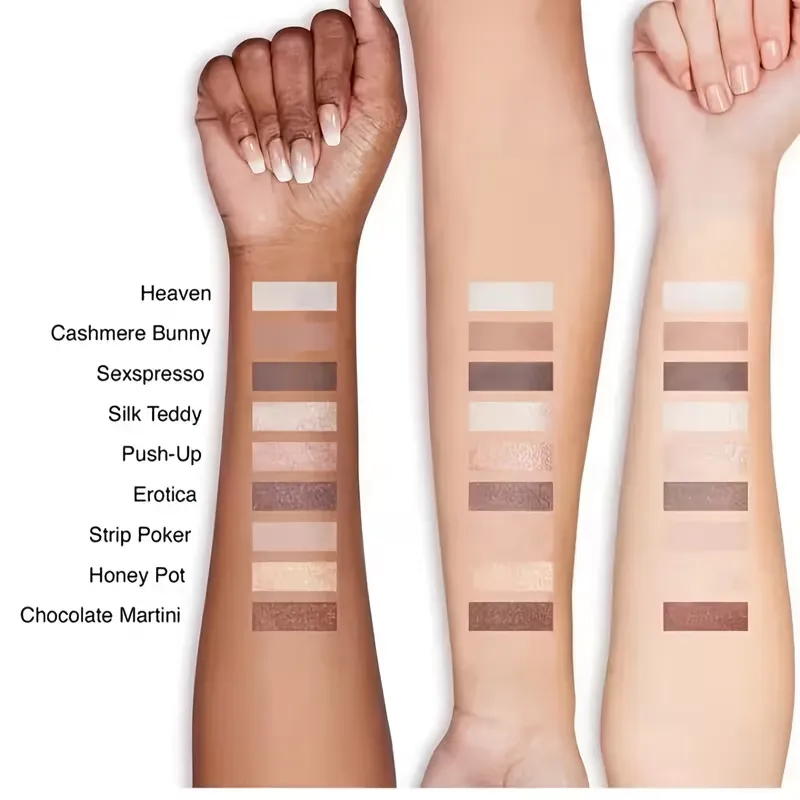 Warm Tone Brown Eyeshadow Palette