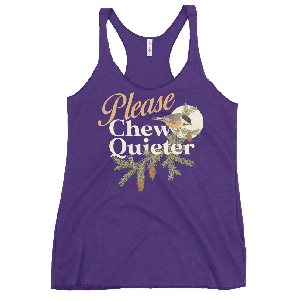 Quiet Chew Racerback Tank