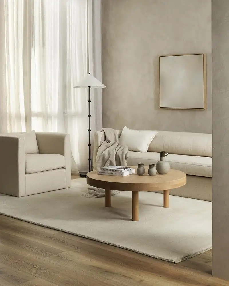 Wool Contemporary Textured Area Rug