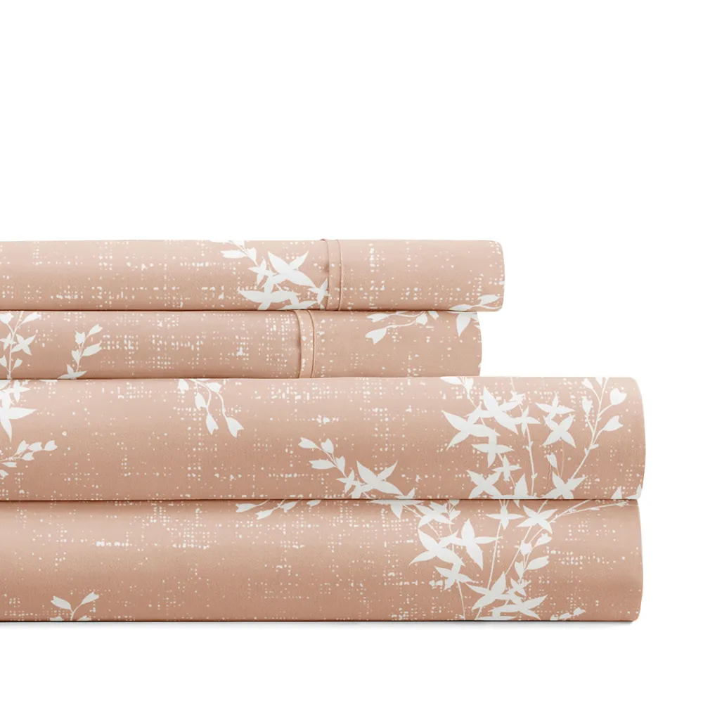 Distressed Willow Pattern Sheet Set
