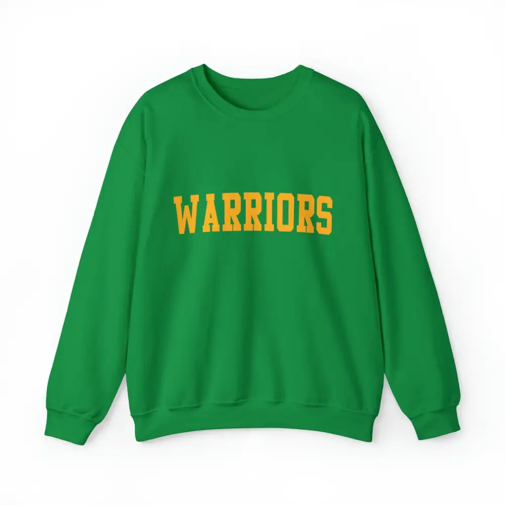 Everyday Athletic Lettering Blue Accent Gold Accent Team Graphic Crewneck Sweatshirt