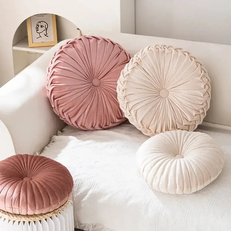Floral Round Decorative Throw Blanket