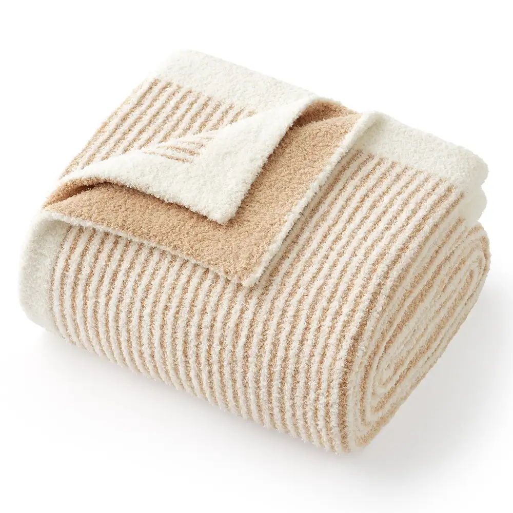 Layered Ribbed Blanket
