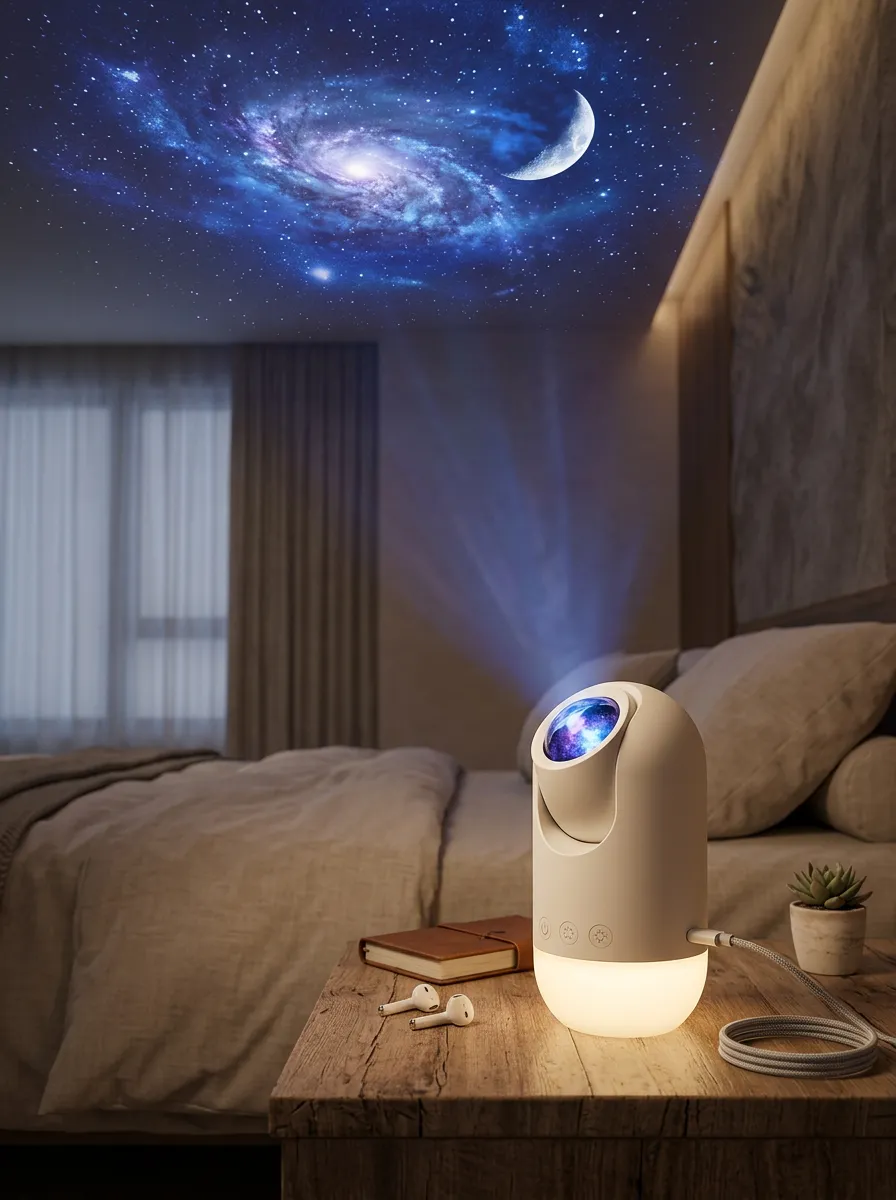 Celestial Galaxy Moon Starry Sky Projector Night Light