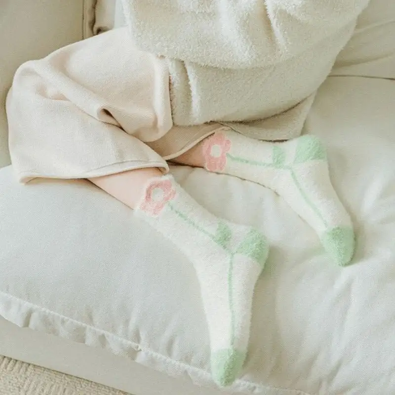 Plush Cozy Everyday Crew Socks