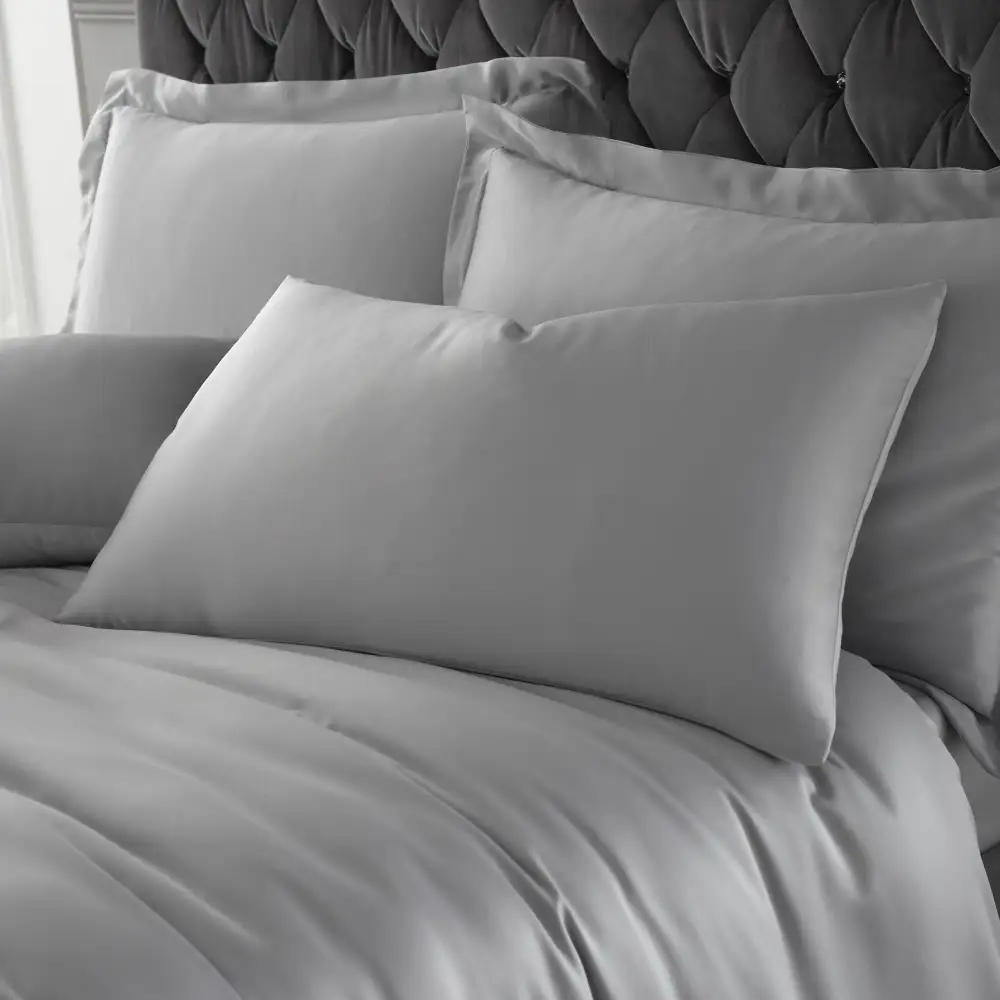 Printed Satin Duvet Cover Set