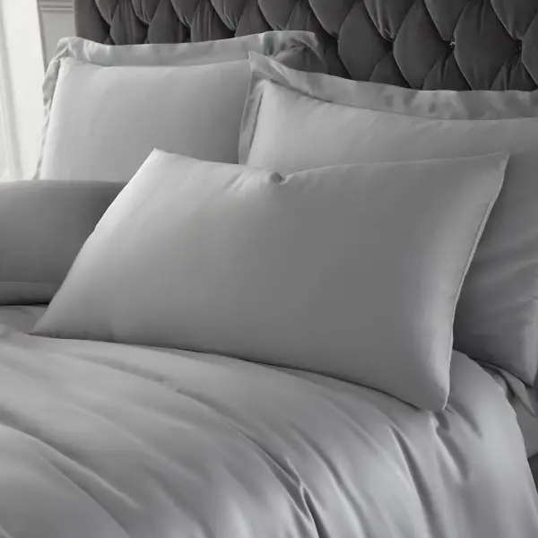 Printed Satin Duvet Cover Set