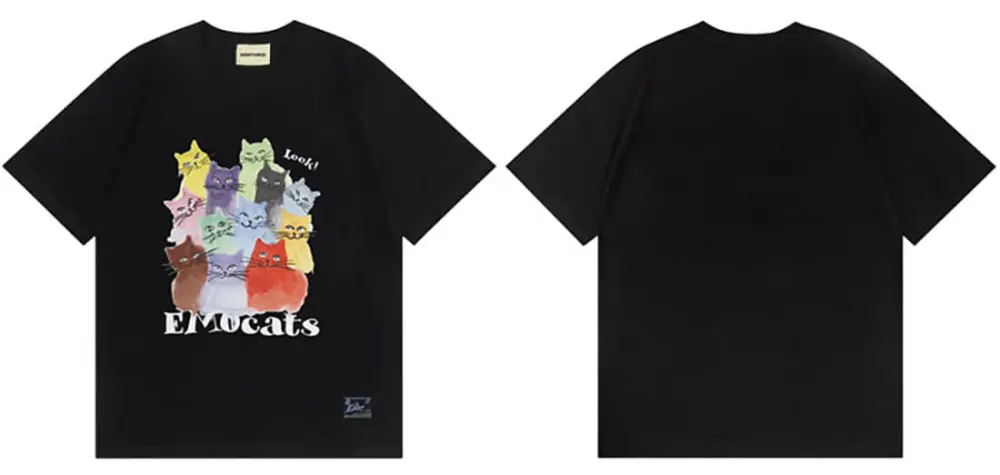 Cat Graphic T-Shirt