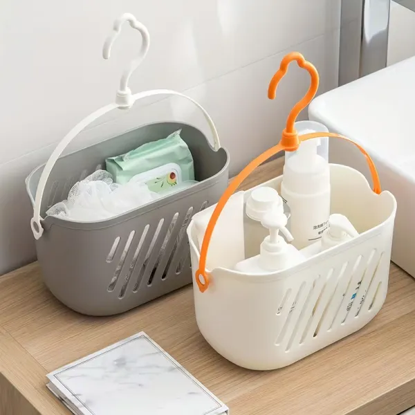 Bathroom Storage Basket with Hook