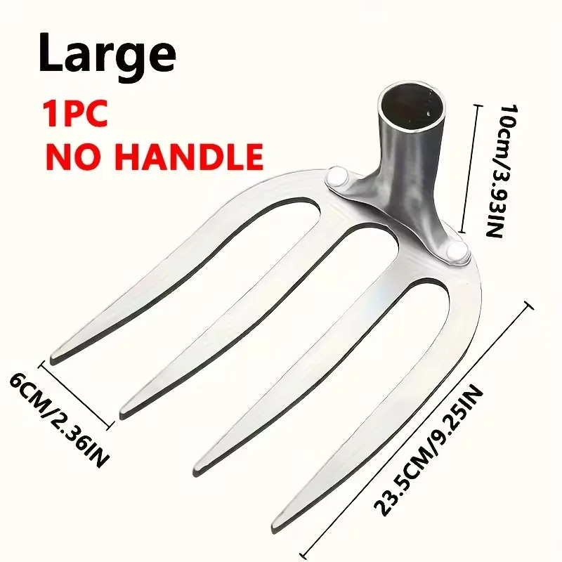 Stainless Steel 3-Tine Fork Head