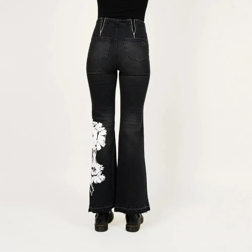 Bootcut High Rise Denim Jeans