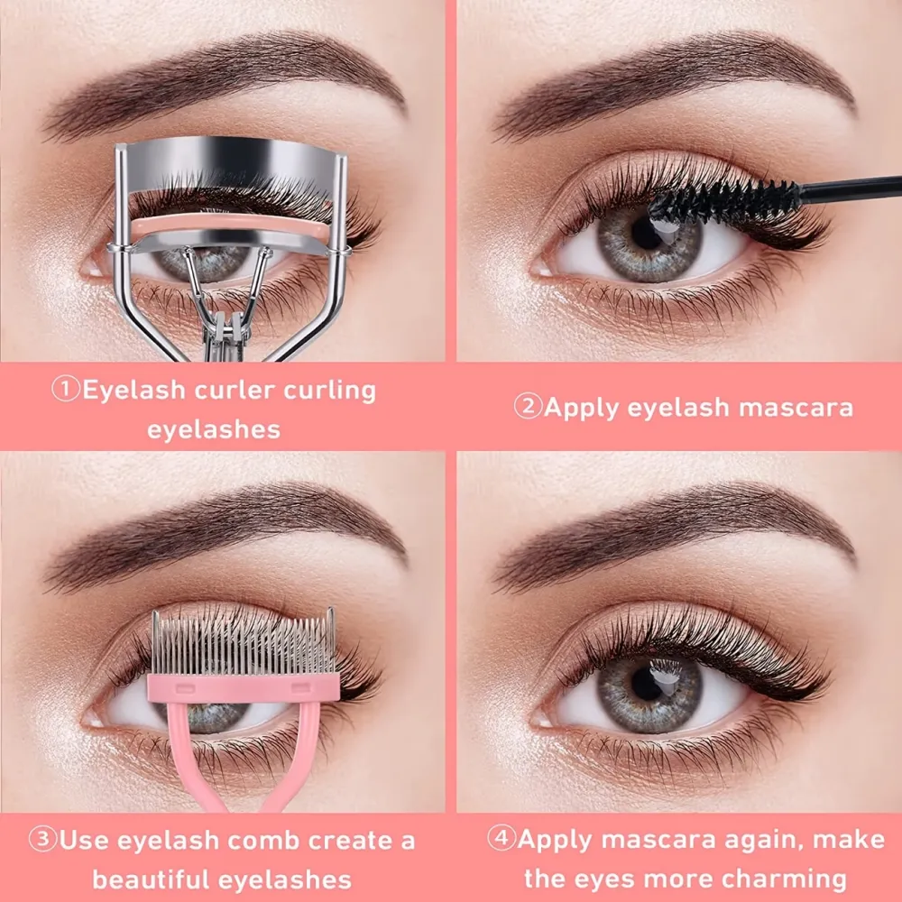 Eyelash Curler & Comb Set