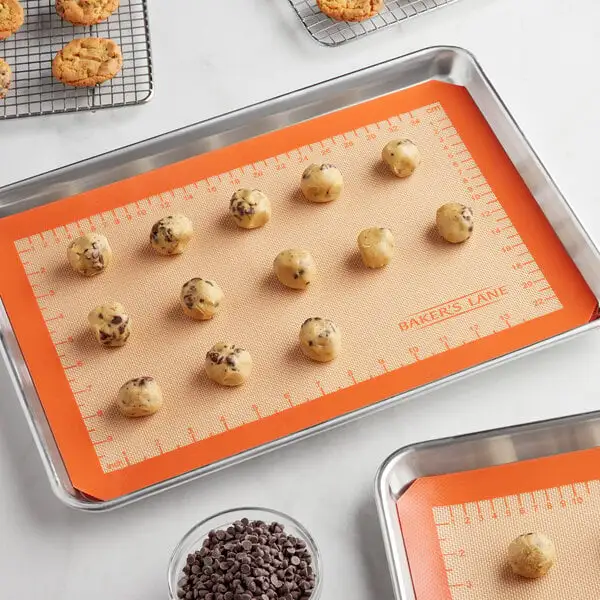 Lane Half Size Heavy Duty Indexed Silicone Non Stick Baking Mat