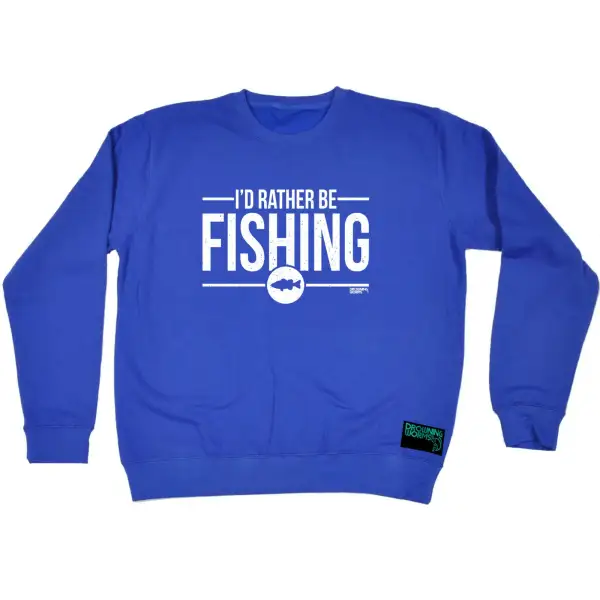 Rather Fishing Graphic Sweatshirt