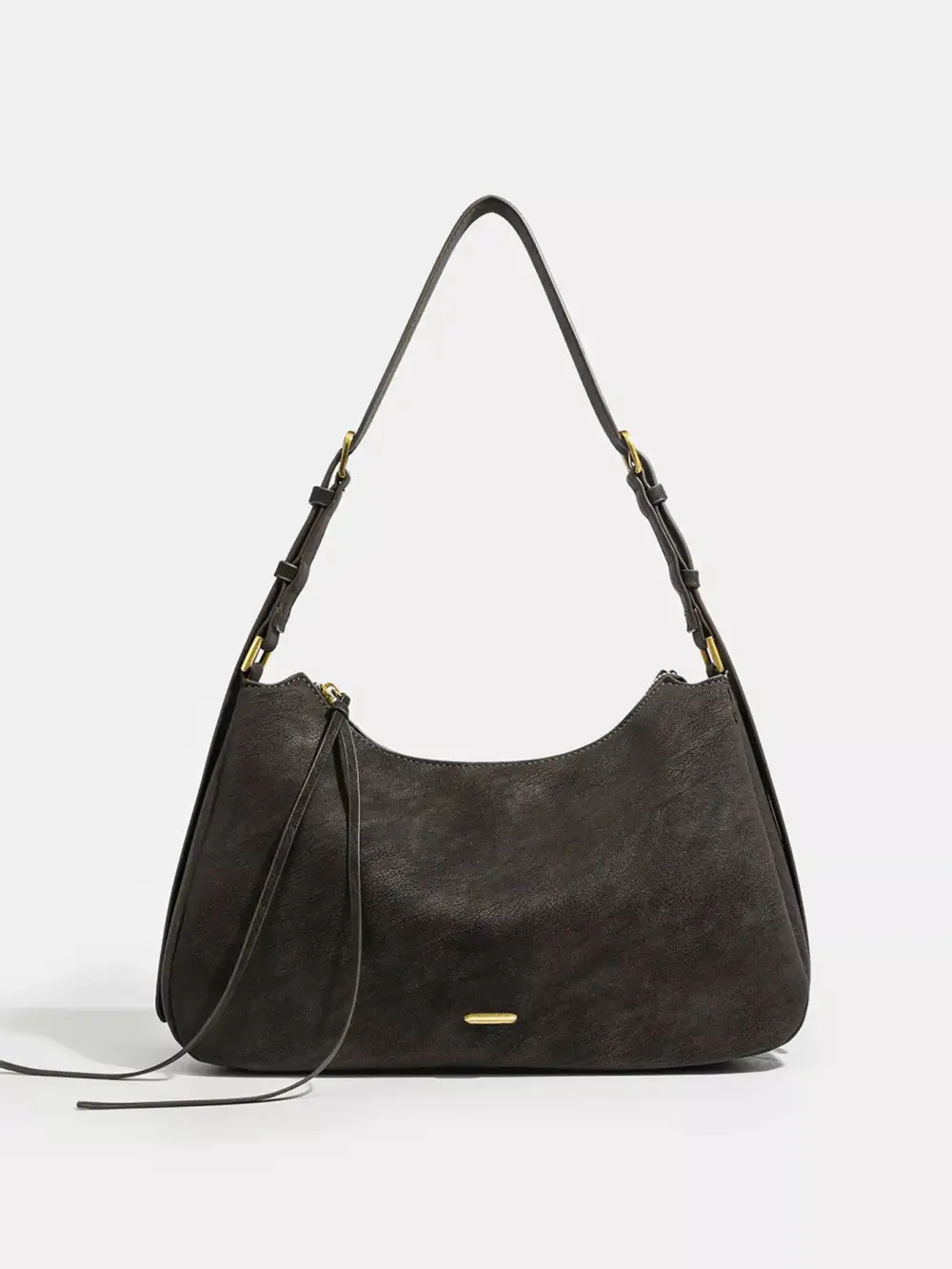 Practical Detail Shoulder Bag