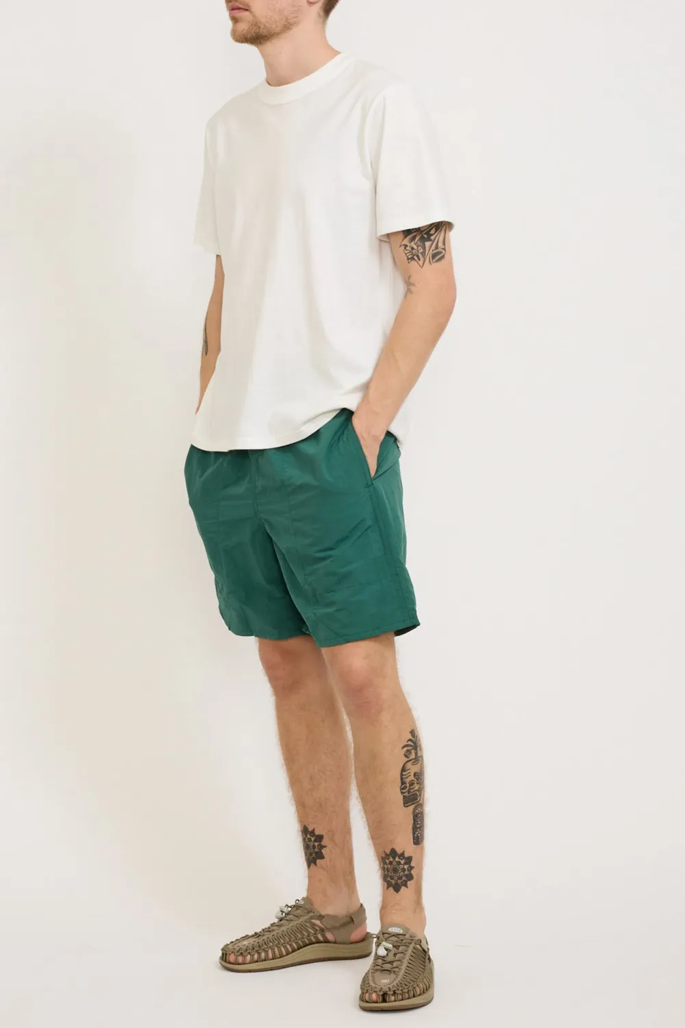 Conifer Green 7 - Inch Baggies Shorts