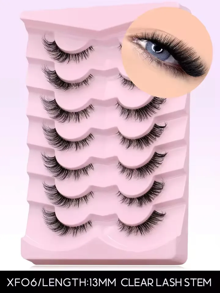 Features A Variety Of Styles And Versatile Black Thick False Eyelashes