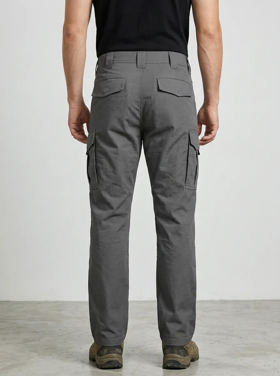 Daily Workwear Multi Pocket Street Look Men's Work Pants