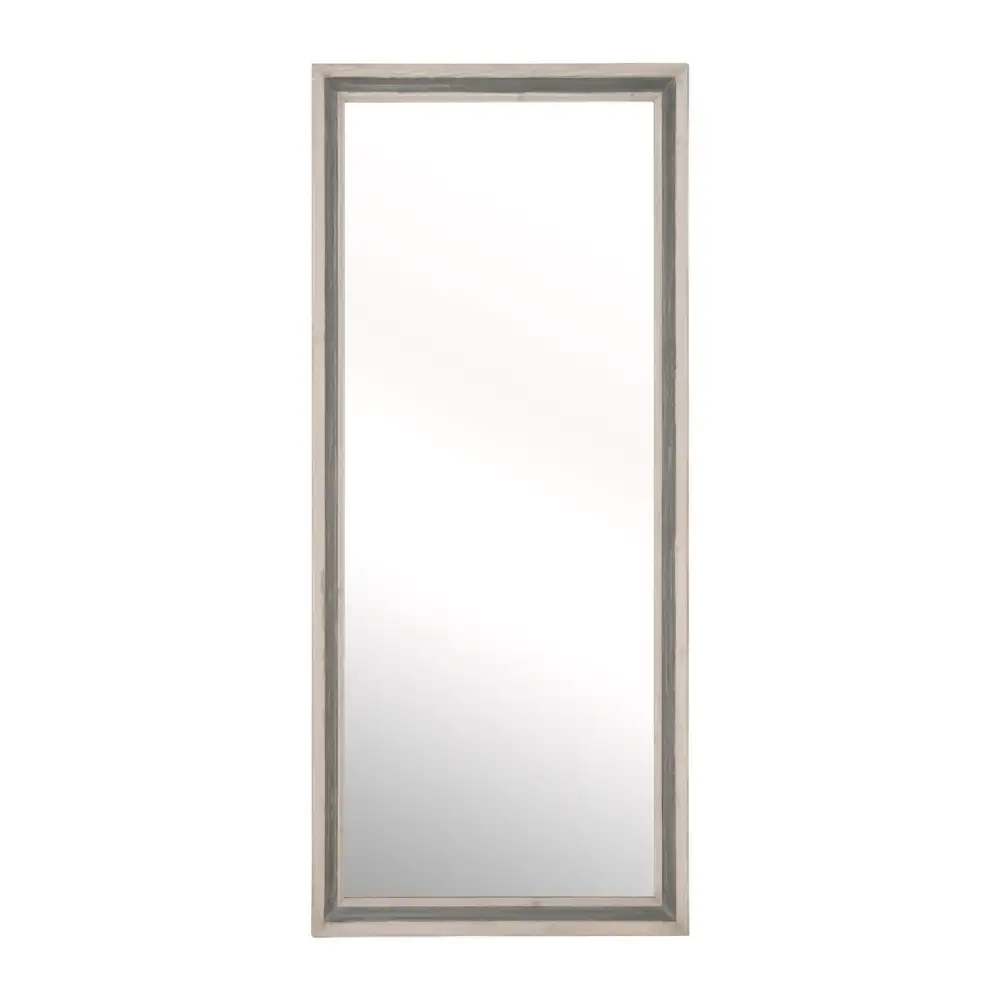 Floor Standing Decorative Framed Pine Mirror