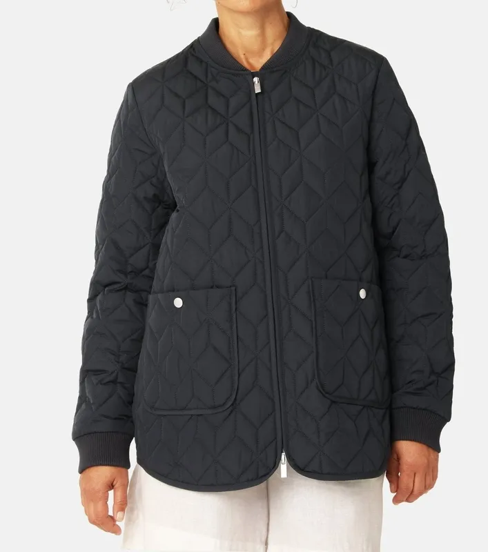 Quilted Ribbed Jacket