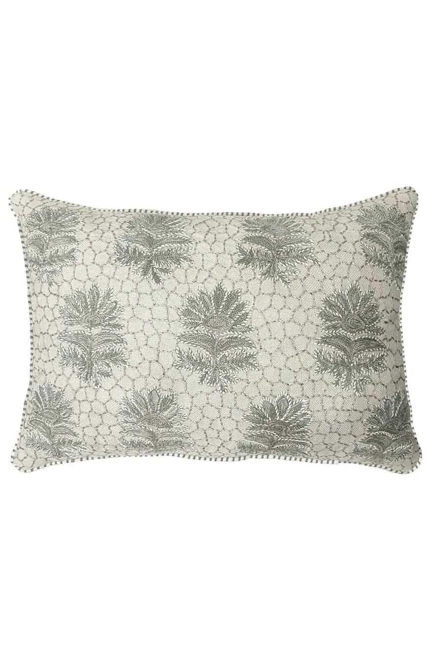 Artisan Profile Textured Cotton Decorative Cushion Cover