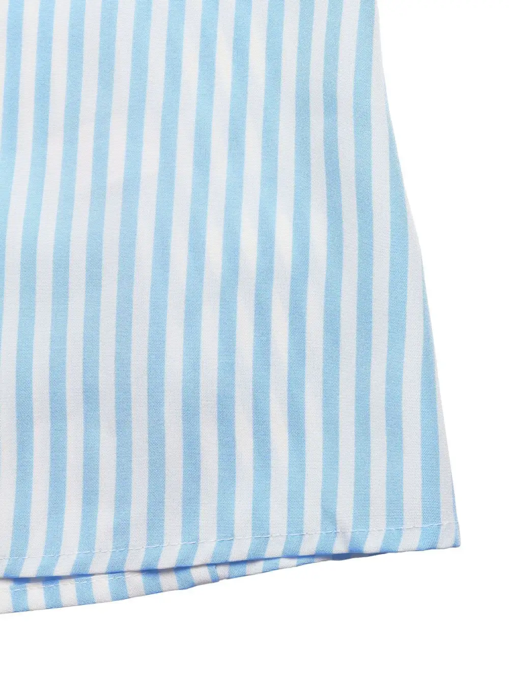 Smocked Halter Striped Maxi Dress