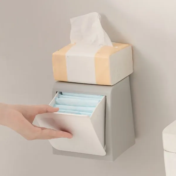 Wall-Mounted Sanitary Pad Holder
