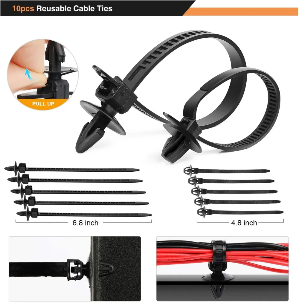 Automotive Push Retainer Fastener Assortment