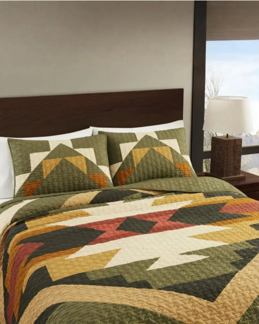 Quilted Cotton Quilt Set