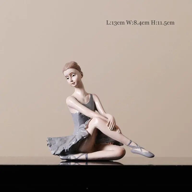 Ballerina Figure Accent Sculpture