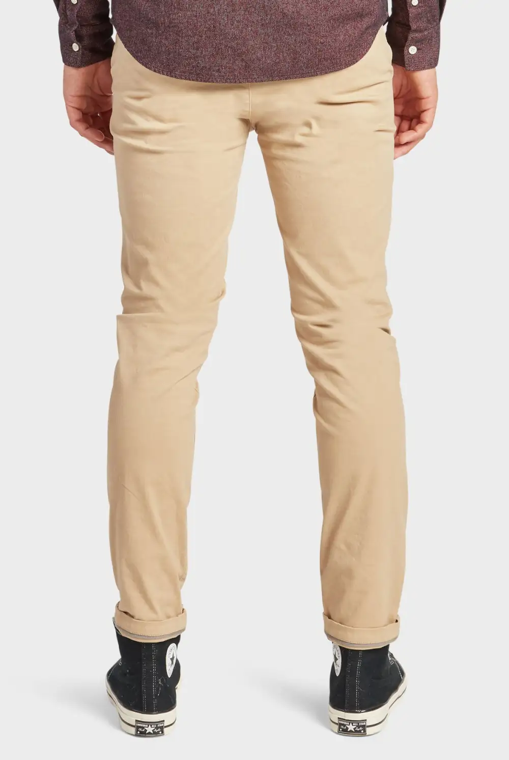 Classic Straight Leg Cotton Chino Pants