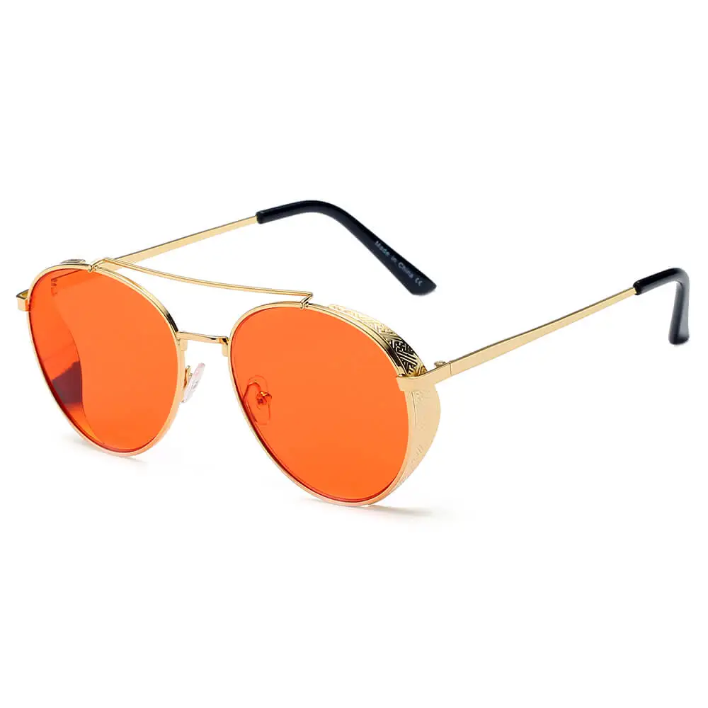 Woven Brow Bar Frame Sunglasses