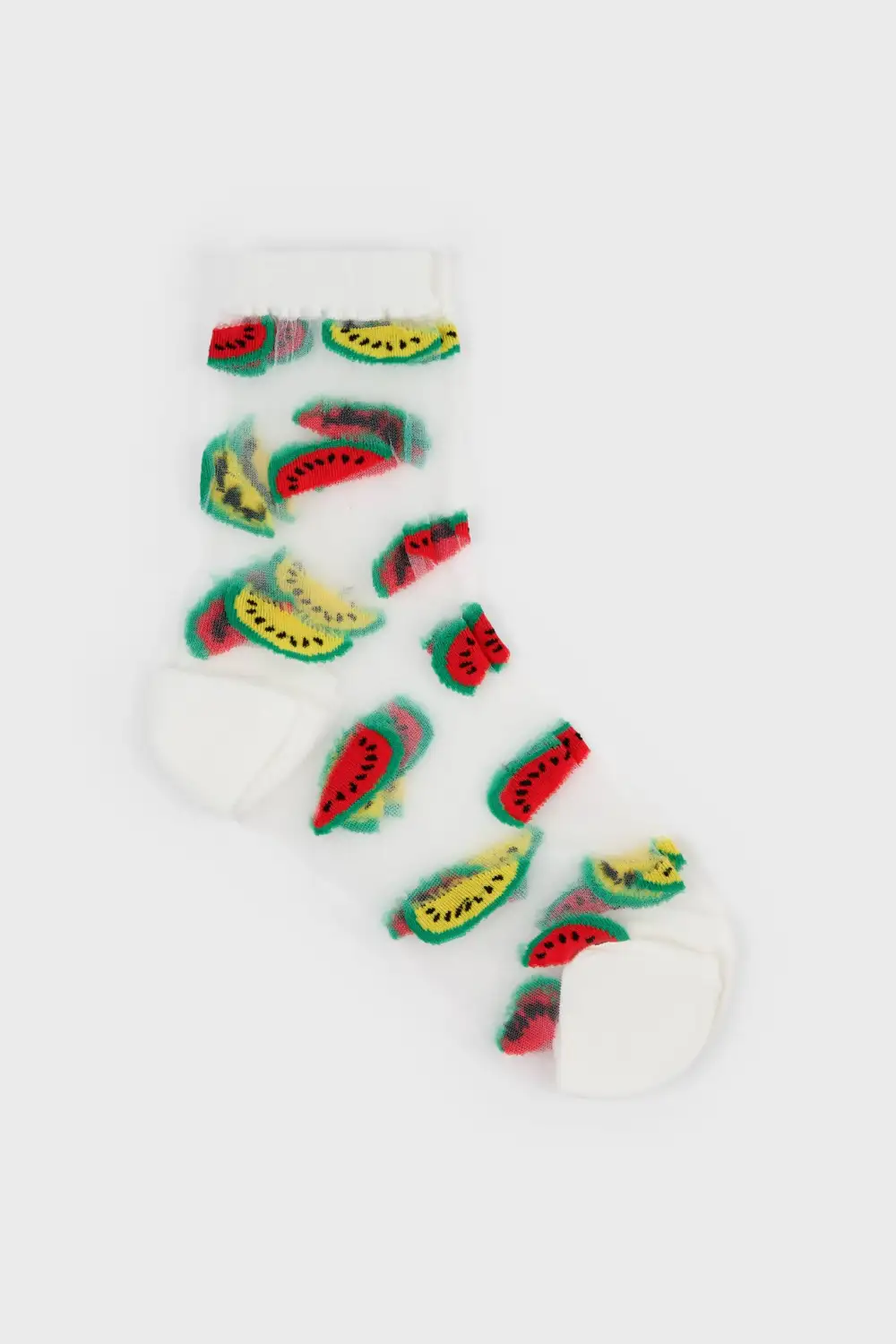 Watermelon Sheer Socks