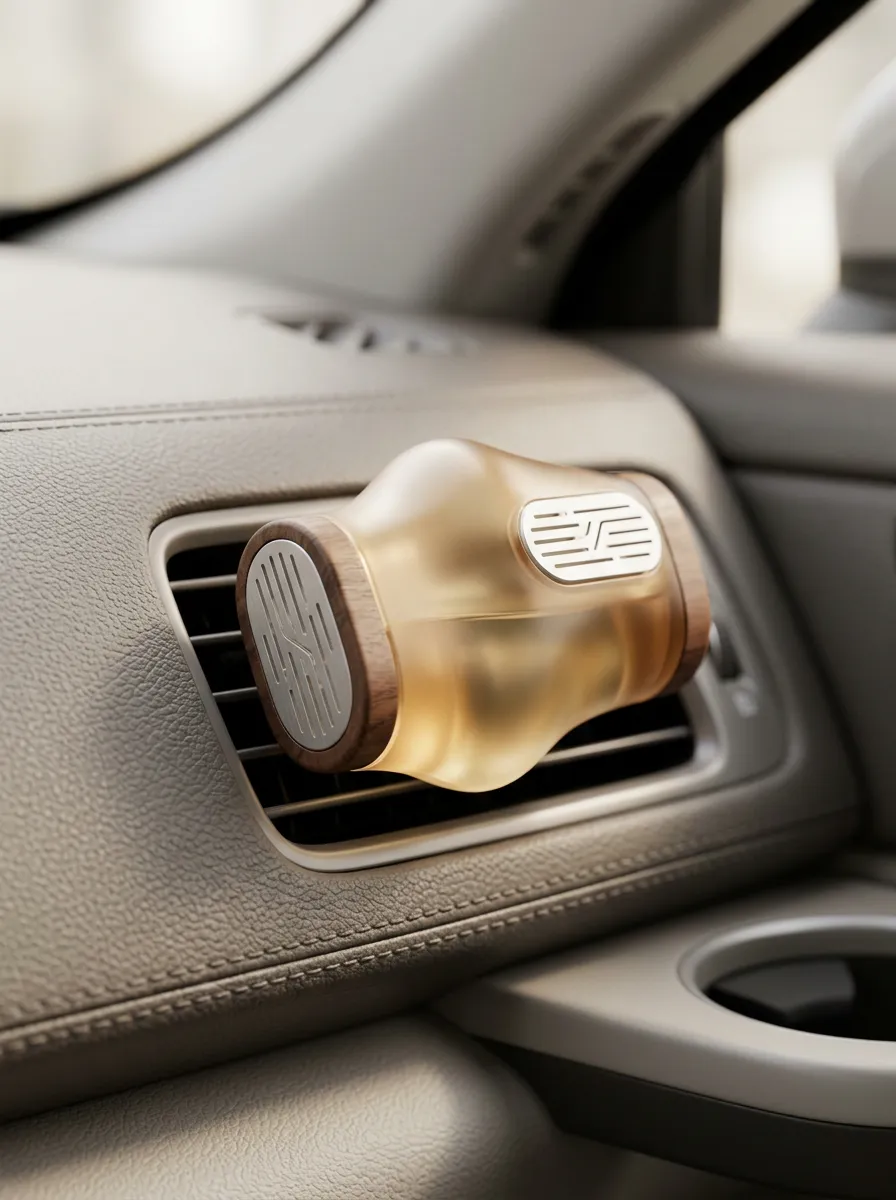 Wood-Grain Car Air Freshener