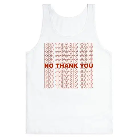 Quiet Refusal Graphic Tank Top