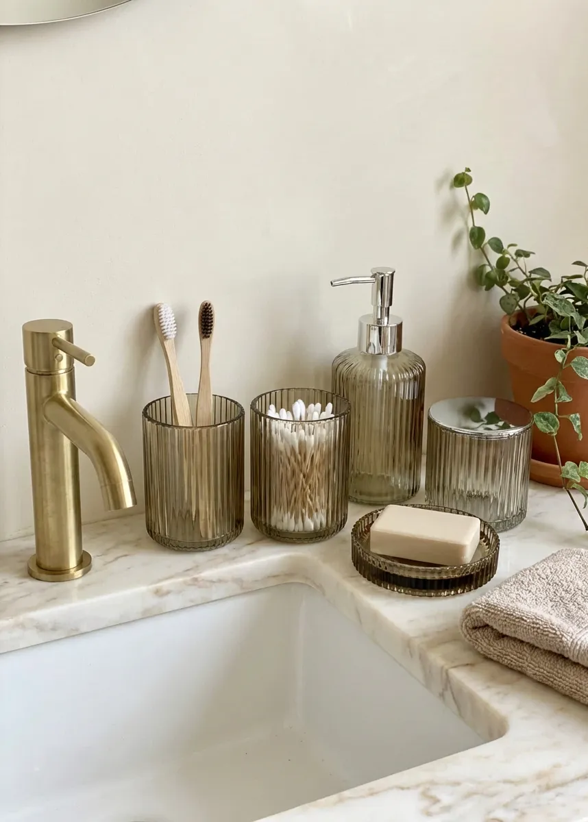 Mist Bathroom Set Amber Of