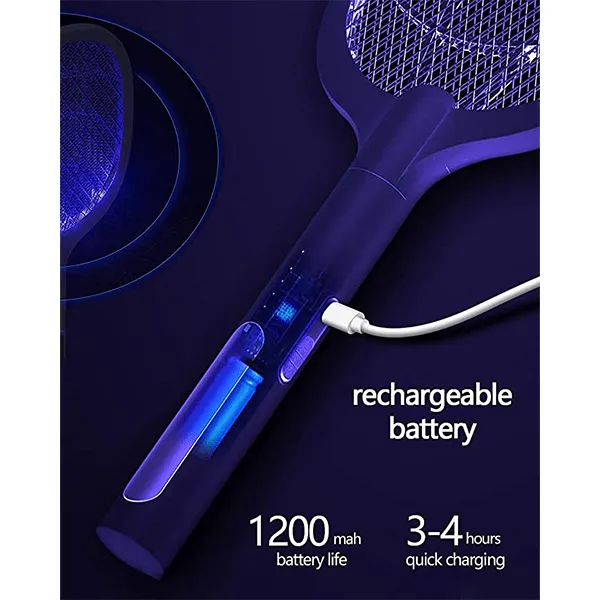 2 in 1 Rechargeable Mosquito racket