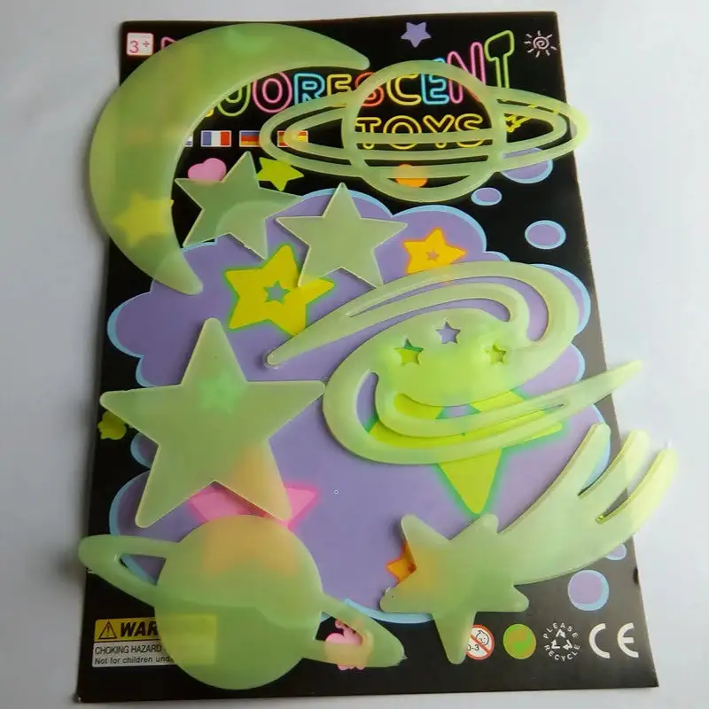 Radium Star and moon (Set of 2)