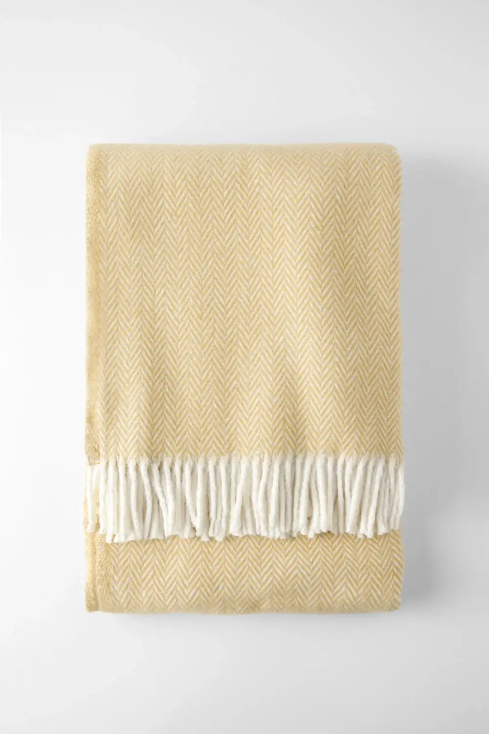 Textured Cotton Blend Throw